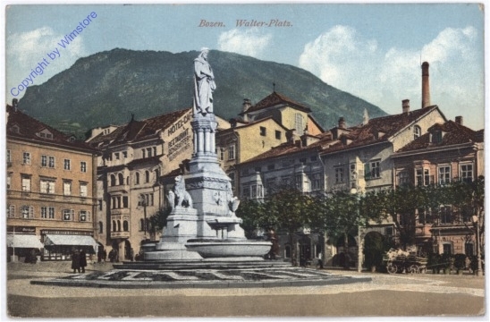 ak174856 Bolzano (Bozen), Walter-Platz