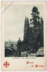Firenze (Florenz), Una veduta da Boboli