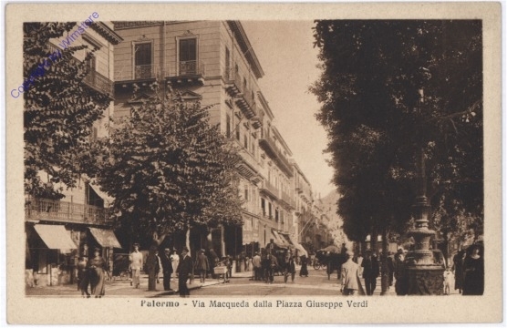 ak174902 Palermo, Via Macqueda dalla Piazza Giuseppe Verdi