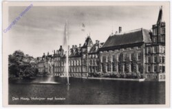 Den Haag, Hofvijver met fontein