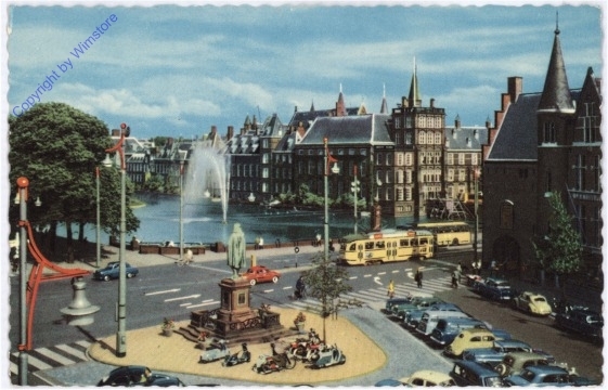 Den Haag, Hofvijver met Parlement