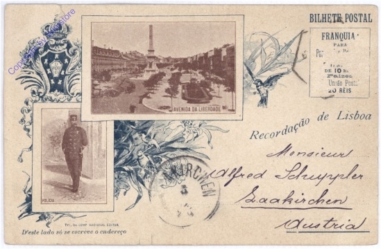 ak174980 Lisboa, Recordacao de Lisboa