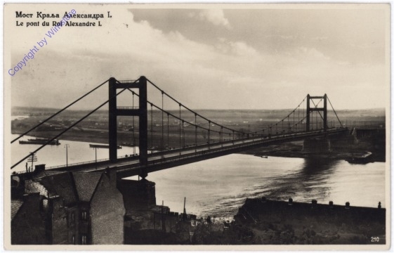 ak174983 Belgrad, Le pont du Rai Alexandre I