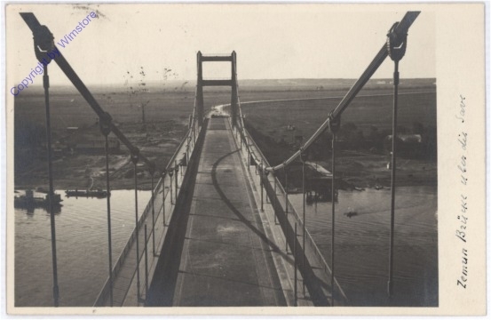 ak174985 Belgrad, Brücke über die Save