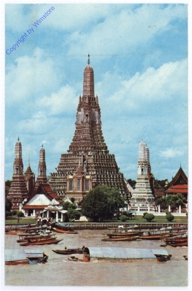 Bangkok, Wat Aroon, Temple of Dawn