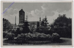 Glogau, Partie a.d. Stadtpfarrkirche
