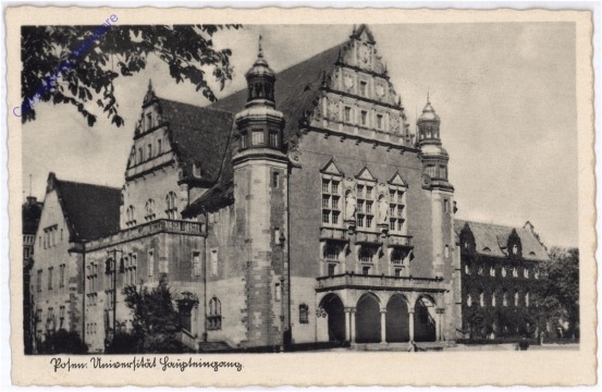 Posen, Universität Haupteingang