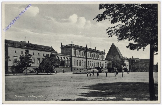 ak175046 Breslau, Schlossplatz
