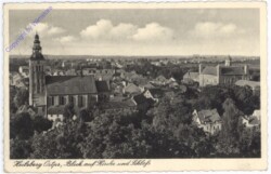 Heilsberg, Blick auf Kirche und Schloss