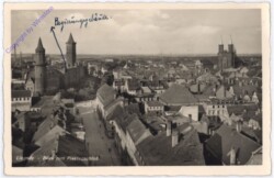 ak175053 Liegnitz, Blick zum Piastenschloss