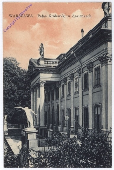 Warschau, Palac Krolewski w Lazienkach