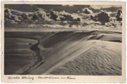 Kurische Nehrung, Wanderdünen im Sturm