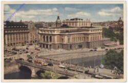 Stockholm, Kungl. Teatern och Norrbro