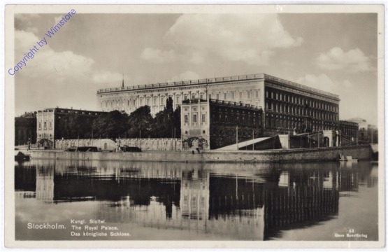 ak175155 Stockholm, Das königliche Schloss
