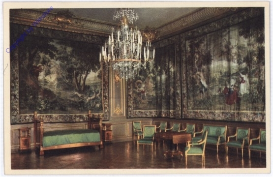 ak175157 Stockholm, K. Schloss, Fremdenzimmer, Schlafgemach