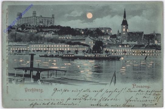 Bratislava, Nachtpanorama