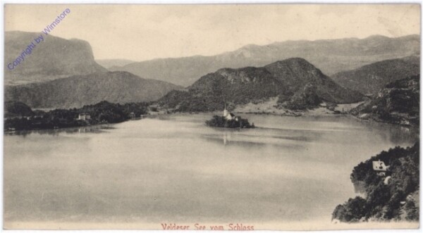 Velser See, vom Schloss aus