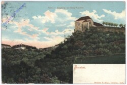 Znaim, Partie v. Burgbergmit Burg-Kaserne
