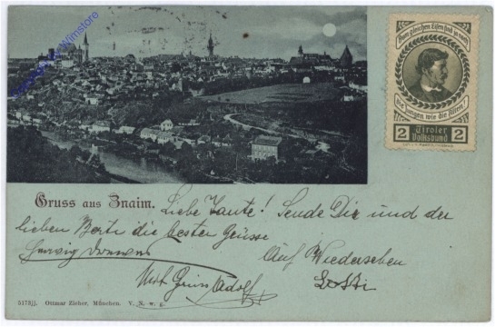 ak175264 Znaim, Gruss aus