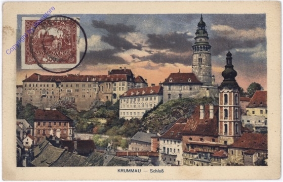 ak175266 Krummau, Schloß