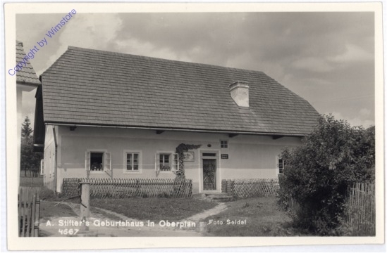 Oberplan, Adalbert Stifter's Geburtshaus