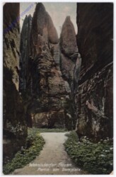 Wekelsdorfer Felsen, Partie am Domplatz