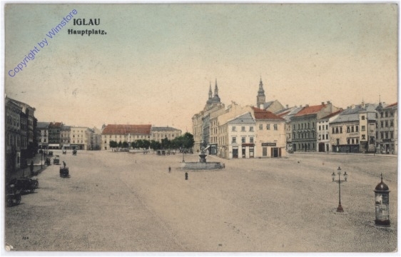 ak175365 Iglau, Hauptplatz