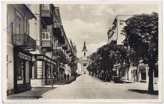Frantiskovy Lazne (Franzensbad), Kirchenstrasse
