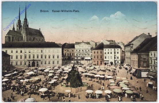 Brno (Brünn), Kaiser-Wilhelm-Platz