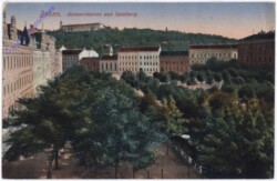 Brno (Brünn), Bismarckplatz und Spielberg