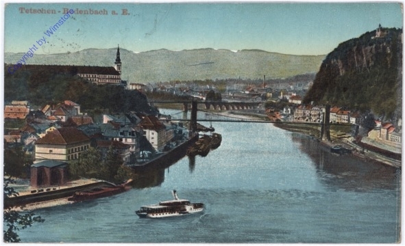 ak175391 Decin (Tetschen), Ansicht