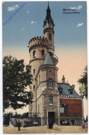 ak175400 Karlovy Vary (Karlsbad), Stephanie-Warte