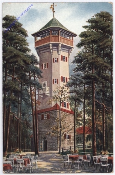 Karlovy Vary (Karlsbad), Aussichtsturm auf der Freundschaftshöhe