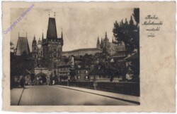 ak175414 Praha (Prag), Kleinseitner Brückentürme