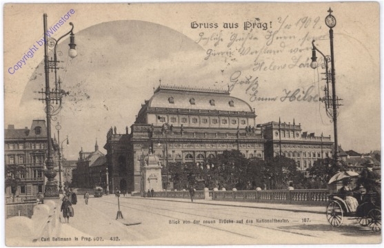 ak175423 Praha (Prag), Gruss aus