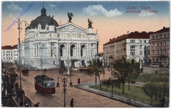 ak175479 Lemberg, Theater