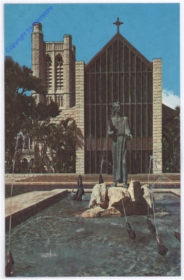 ak175512 Hawaii: Honolulu, The Cathedral Church of St. Andrew