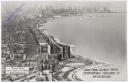 Illinois: Chicago, Hyde Park District with Downtown