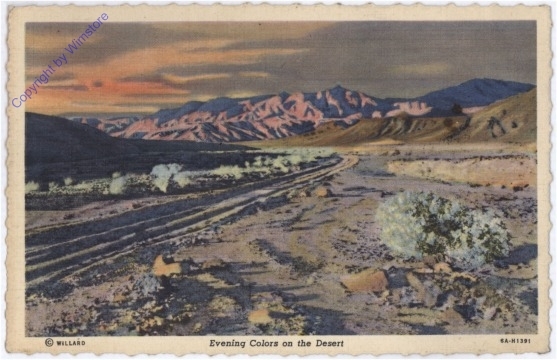 Kalifornien: Desert, Evening Colours