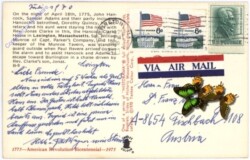 ak175540a Massachusetts: Lexington, Ansicht