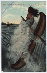 New York: Niagara Falls, The Legend of the White Canoe