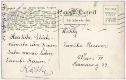 New York: Niagara Falls, The Legend of the White Canoe