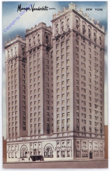 ak175564 New York: Manger Vanderbilt Hotel