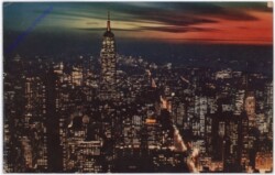 New York: Looking South by night