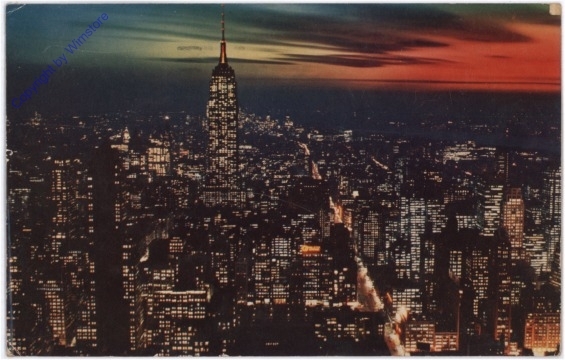 New York: Looking South by night