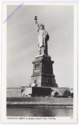 ak175571 New York: Statue of Liberty an Bedloes Island
