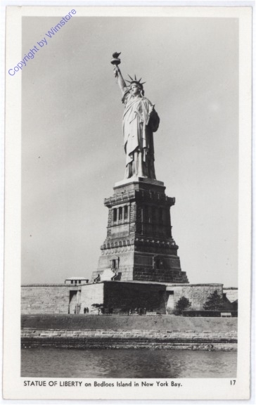 ak175571 New York: Statue of Liberty an Bedloes Island
