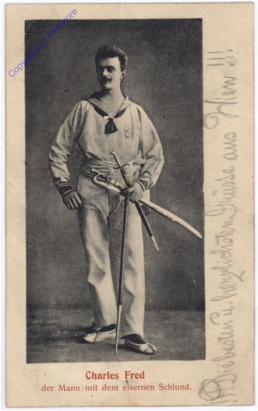 ak175586 Fred, Charles, der Mann mit dem eisernen Schlund