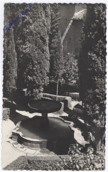 Granada, Alhambra, Jardin de Lindaraja