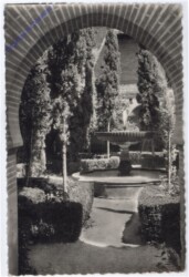 Granada, Alhambra, Jardin de Lindaraja